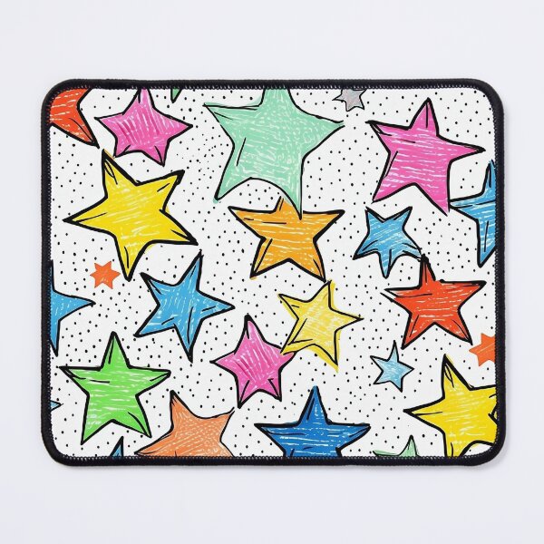 Item preview, Playful Hand-Drawn Stars & Dots designed and sold by BackTWO.
