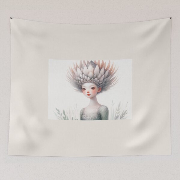 Item preview, Angelic Hat Girl designed and sold by Beyondnote-Art.