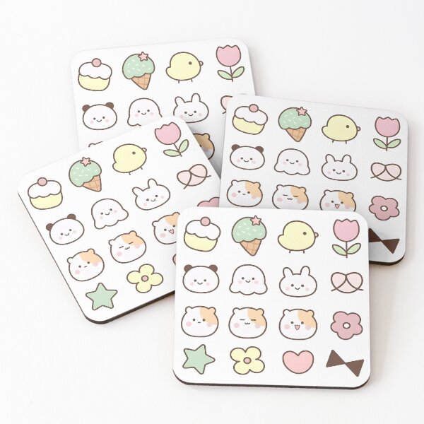 Item preview, cute animal and flower pattren designed and sold by andreanpaleka.