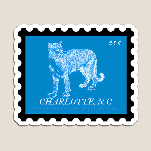 Item preview, Charlotte North Carolina Stamp designed and sold by donte-wing.