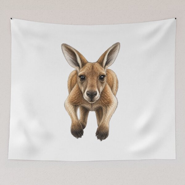 Item preview,  A Little Joy from Skippy the Kangaroo designed and sold by BRETT'S ART STUDIO.