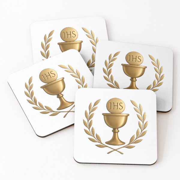 Item preview, Catholic Ihs Chalice Symbol - Catholic Holy Eucharist designed and sold by carmella-eppers.