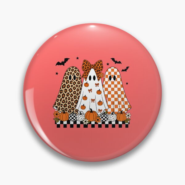 Item preview, Three Ghouls Halloween | Leopard, Bow & Checkered Design designed and sold by MOCH- ART.