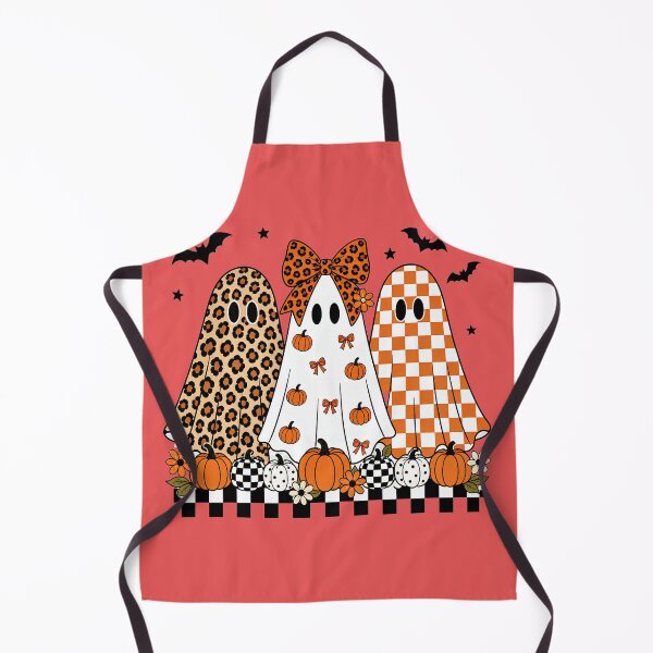 Item preview, Three Ghouls Halloween | Leopard, Bow & Checkered Design designed and sold by MOCH- ART.