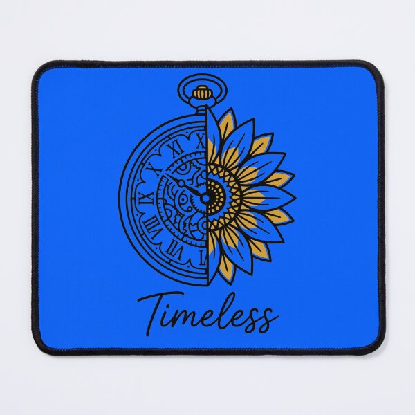 Item preview, Boho Art - Timeless Pocket Watch Sunflower Line Art designed and sold by Dzblack.