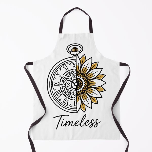 Item preview, Boho Art - Timeless Pocket Watch Sunflower Line Art designed and sold by Dzblack.