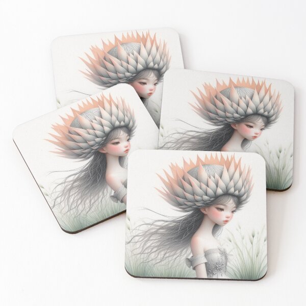 Item preview, Angelic Hat Girl designed and sold by Beyondnote-Art.