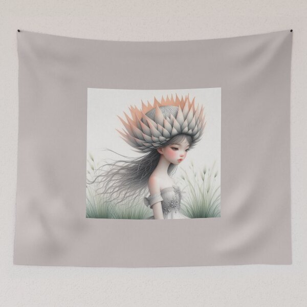 Item preview, Angelic Hat Girl designed and sold by Beyondnote-Art.