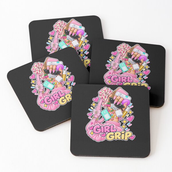 Item preview, Cute Girl Grip Essentials Accessories designed and sold by elderberry.