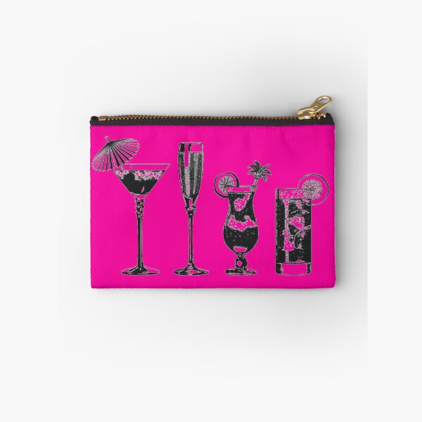 Item preview, Beach House Cocktails Black Pink designed and sold by ChristinasMess.