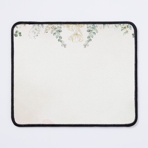 Item preview, Elegant autumn watercolor stationery background with eucalyptus branches and gold accents designed and sold by Diseño que alegran tu día.