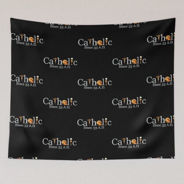 Item preview, Catholic Since 33 Ad T-Shirt Jesus Crucifix Eucharist designed and sold by carmella-eppers.