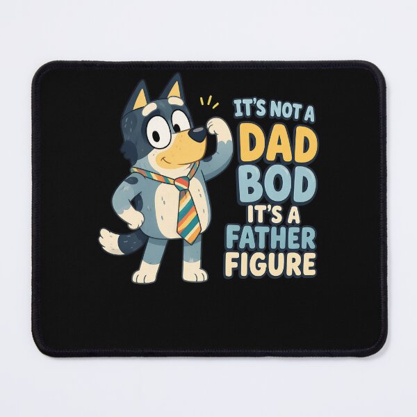 Item preview, Bluey Dog Dad Bod Father Figure Funny Dad designed and sold by TijanaARTSt88.