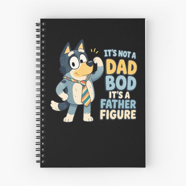Item preview, Bluey Dog Dad Bod Father Figure Funny Dad designed and sold by TijanaARTSt88.