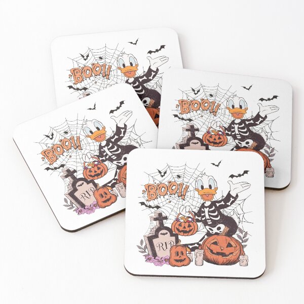 Item preview, Donald Duck Halloween Boo Skeleton Pumpkin designed and sold by TrinidyChan.