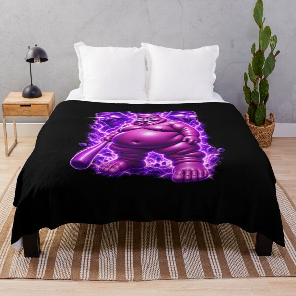 Item preview, Funny Fat Tung Sahur Purple Brainrot Unhinged Laser Beam Eyes Electric Art designed and sold by elderberry.