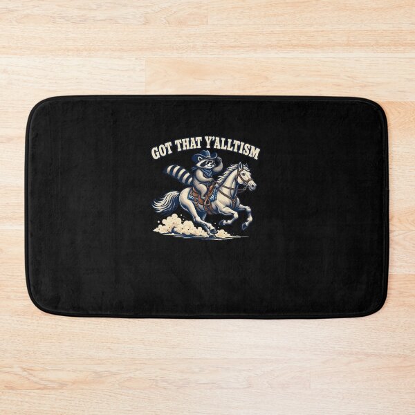 Item preview, Funny Got That Y'alltism Cowboy Raccoon Humor Art designed and sold by elderberry.