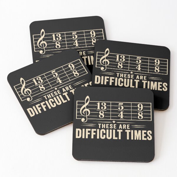 Item preview, These Are Difficult Time Funny Music Musician designed and sold by DuDuChben.