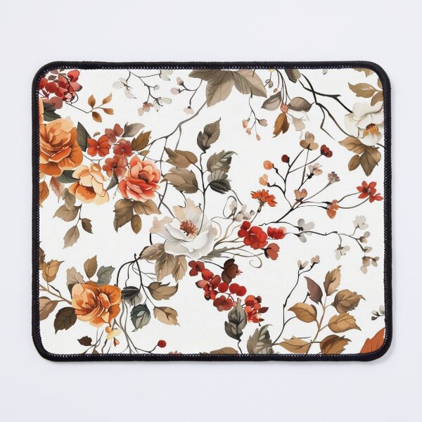 Item preview, Vintage Autumn Roses Floral Pattern designed and sold by BackTWO.