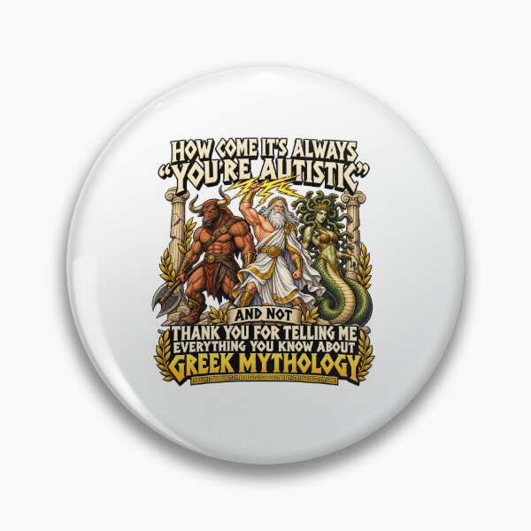 Item preview, Thank You For Telling Me About Greek Mythology designed and sold by elderberry.