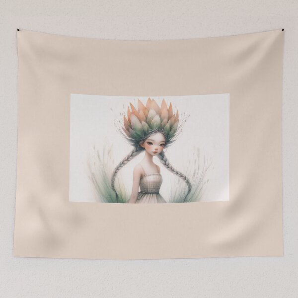 Item preview, Angelic Hat Girl designed and sold by Beyondnote-Art.