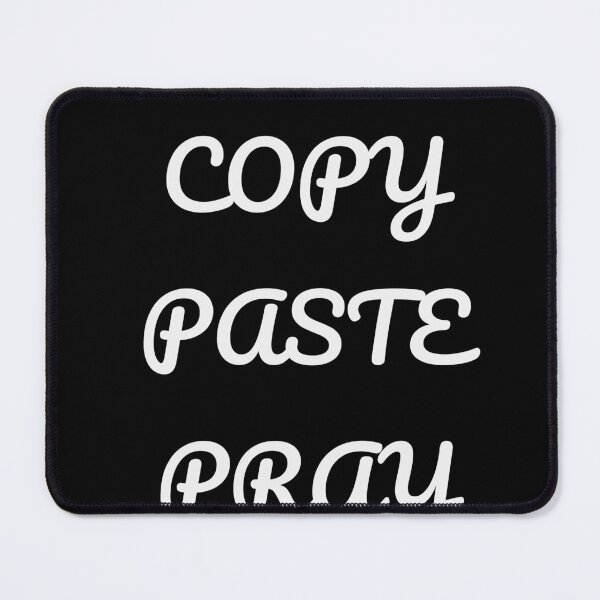 Item preview, Copy Paste Pray Funny Programmer Tee designed and sold by low battery meme design.