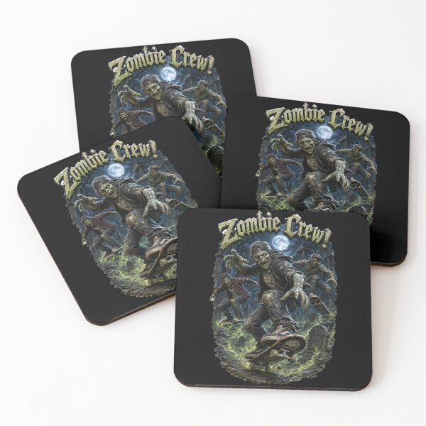 Item preview, Zombie Crew Skateborders designed and sold by MarkColeImaging.