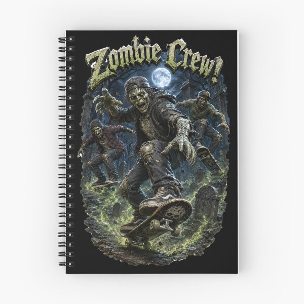 Item preview, Zombie Crew Skateborders designed and sold by MarkColeImaging.