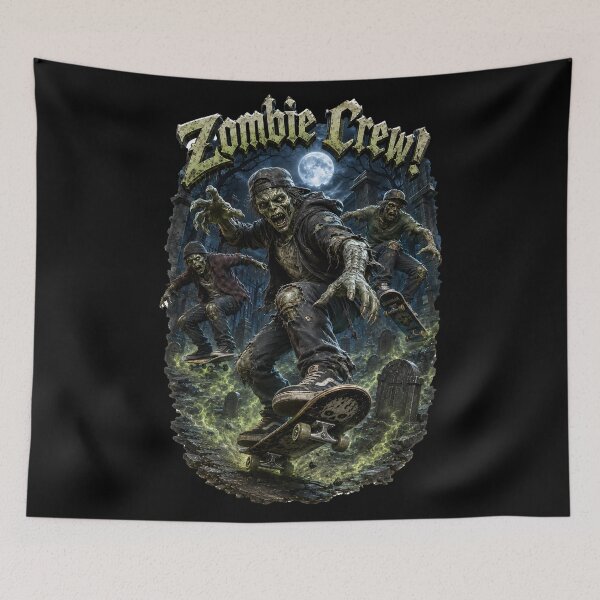 Item preview, Zombie Crew Skateborders designed and sold by MarkColeImaging.