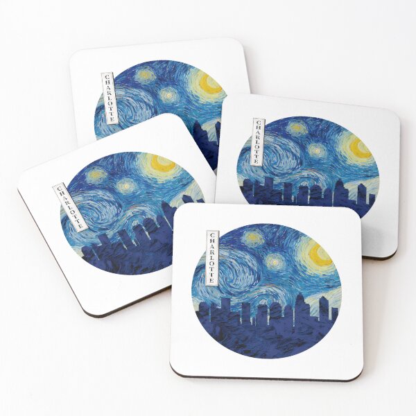 Item preview, Charlotte Starry Night Van Gogh Circle designed and sold by donte-wing.