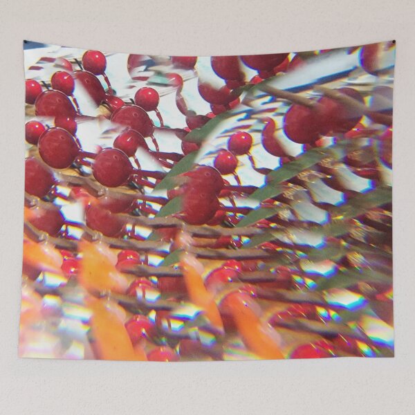 Item preview, Overflowing Love: The Cascading Ruby Berry Lattice designed and sold by ElionSolis.