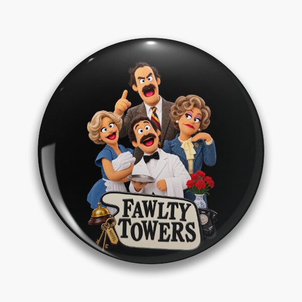 Item preview, Puppet Fawlty Towers designed and sold by halibutgoatramb.