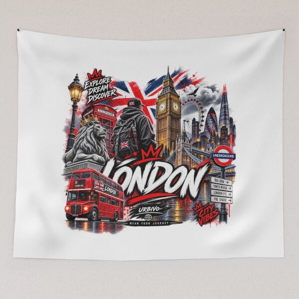 Item preview, London UK Streetwear – British Urban City | URBIVO designed and sold by URBIVO.