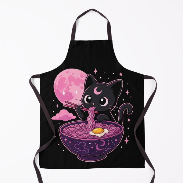 Item preview, Funny Cat Eating Ramen Aesthetic Japanese Art designed and sold by DuDuChben.