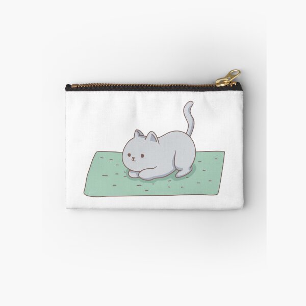 Item preview, Cozy Yoga Cat Funny Lazy Mat Stretching Graphic designed and sold by bouncycatart.
