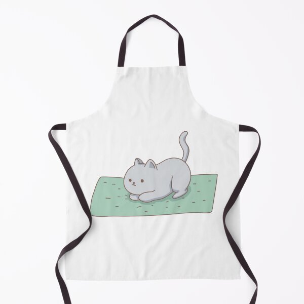 Item preview, Cozy Yoga Cat Funny Lazy Mat Stretching Graphic designed and sold by bouncycatart.