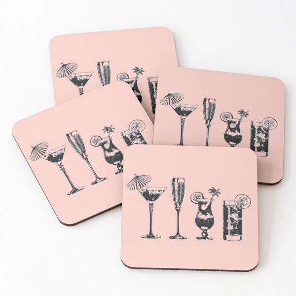 Item preview, Beach House Cocktails Black Peach designed and sold by ChristinasMess.