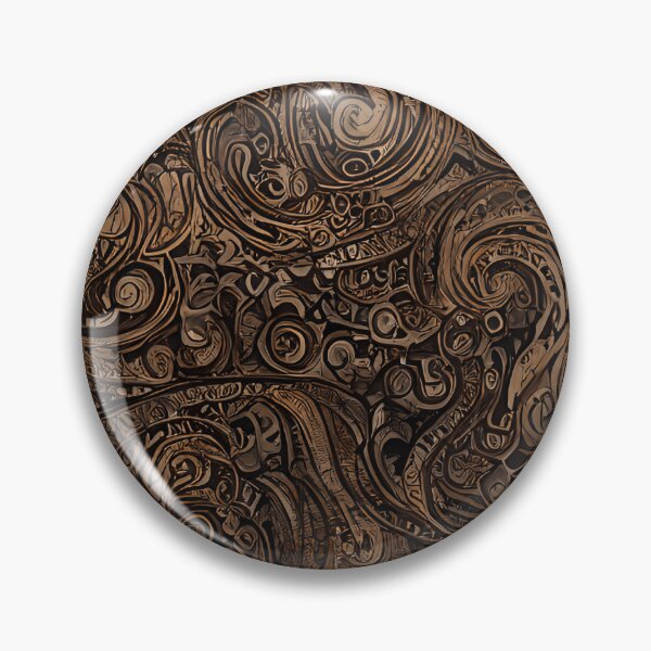 Item preview, Abstract Bronze Swirl Pattern designed and sold by BackTWO.