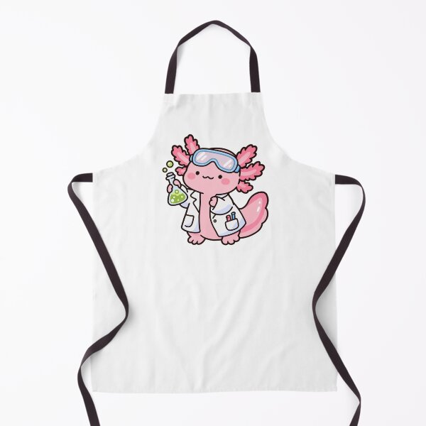 Item preview, Cute Axolotl Scientist Chemistry Lab Kawaii Science designed and sold by EntropyThreads.