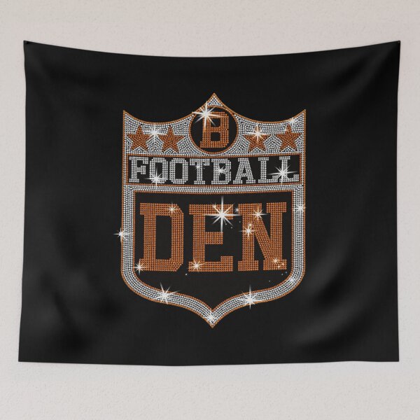 Item preview, Football Den Rhinestone Sparkle Crest designed and sold by honistratton.