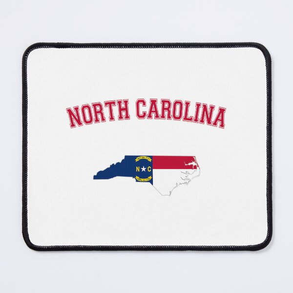 Item preview, Classic North Carolina State Flag Outline - Tar Heel Pride Tee designed and sold by donte-wing.