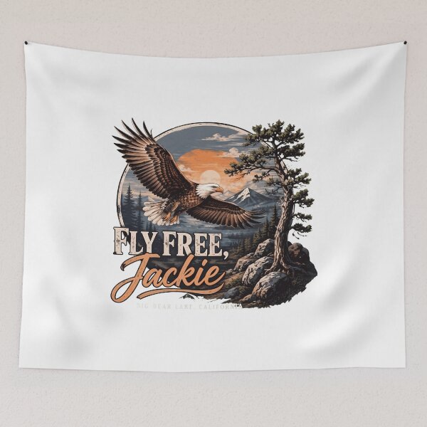Item preview, Fly Free Jackie Big Bear Lake Eagle Sunset designed and sold by BlouinDestin.