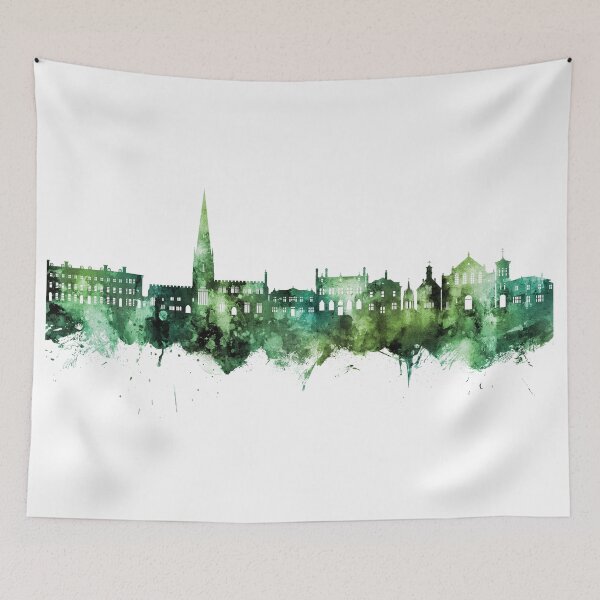 Item preview, Leighton Buzzard England Skyline designed and sold by ArtPrints.