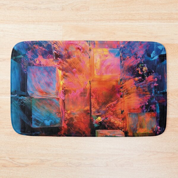 Item preview, Abstract work in blue with orange explosion designed and sold by Photopat.