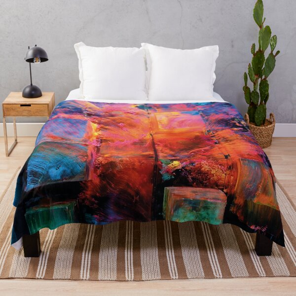 Item preview, Abstract work in blue with orange explosion designed and sold by Photopat.