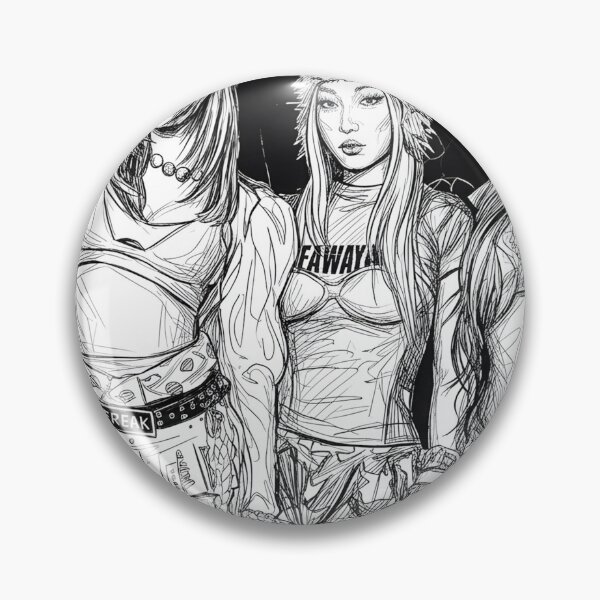 Item preview, Katseye scribel art designed and sold by Zamziri.