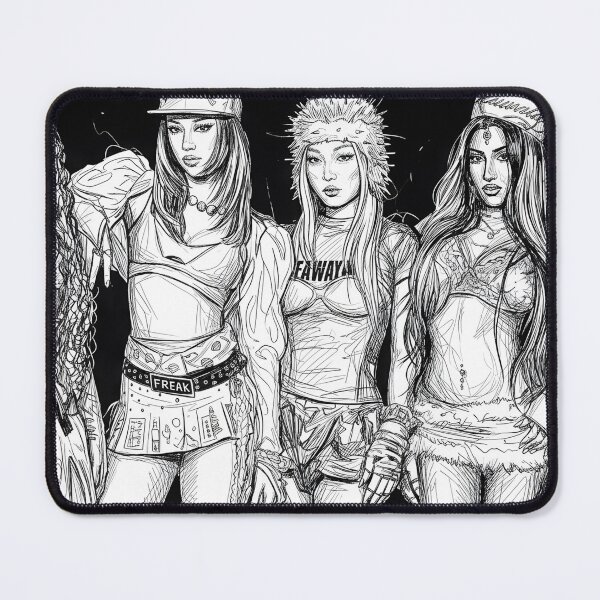 Item preview, Katseye scribel art designed and sold by Zamziri.