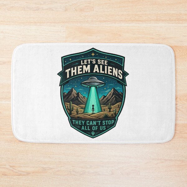 Item preview, Storm Area 51 Let's See Them Aliens designed and sold by FrontierCosmic.