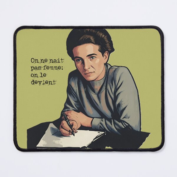 Item preview, Simone de Beauvoir designed and sold by My Philosophy.
