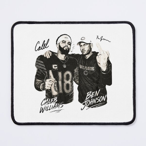 Item preview, Caleb Williams & Ben Johnson , Vintage Bootleg Chicago Football designed and sold by KrutzMohammad.